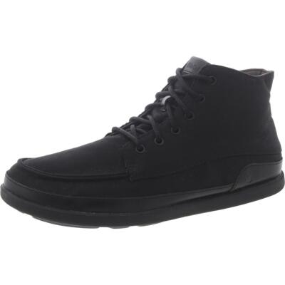 OluKai Mens Canvas Lace-Up Ankle Chukka Boots Shoes BHFO 5949