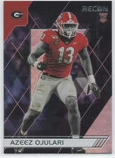 2021 Chronicles Draft Recon #150 Azeez Ojulari GEORGIA BULLDOGS Rookie Card 35. rookie card picture