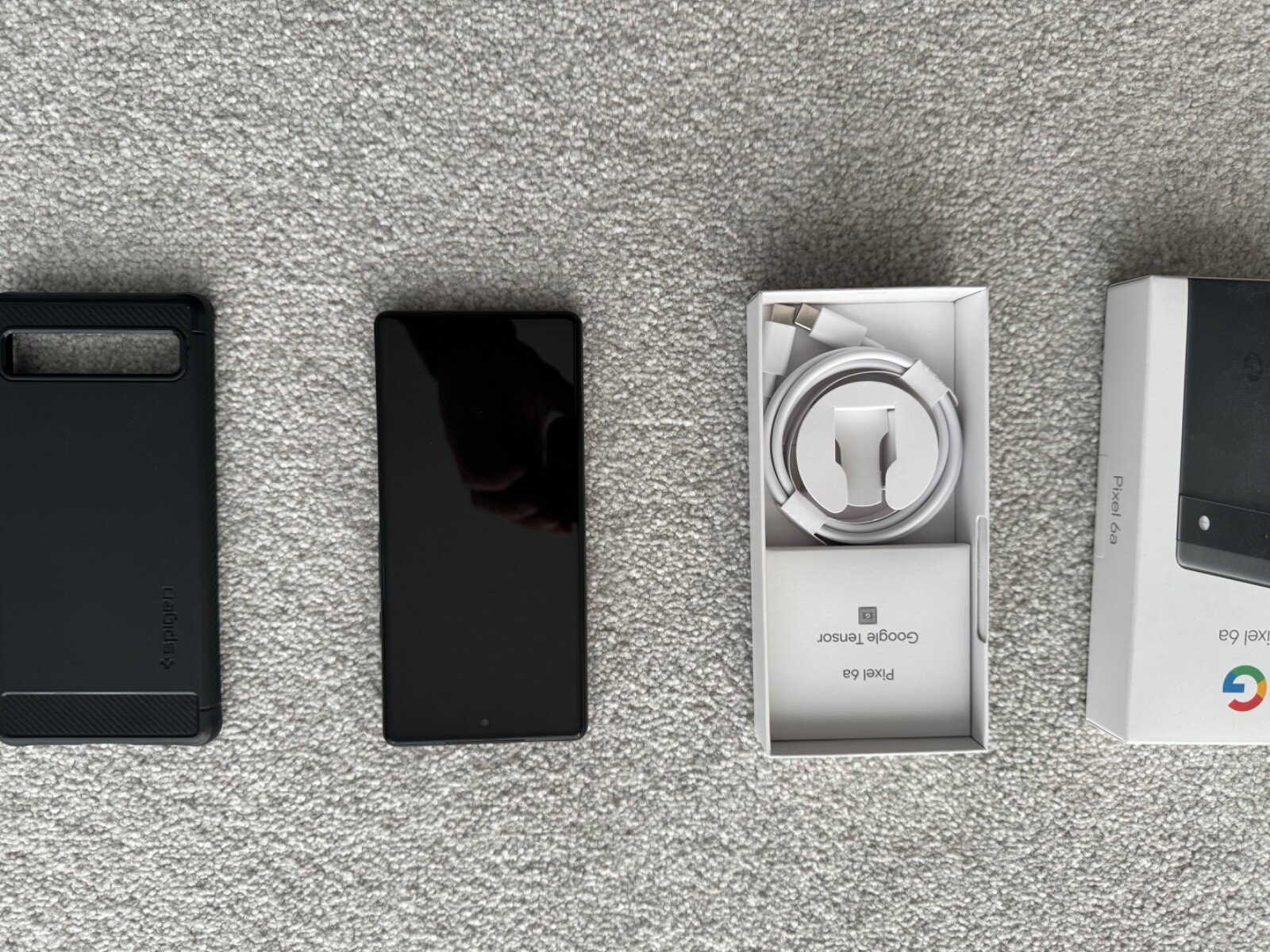 Google Pixel 6a Charcoal 6.1" 128GB 5G Unlocked & SIM Free Smartphone