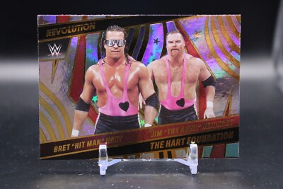 Bret Hart, Jim Neidhart, 2022 Panini Revolution WWE, Astro, #135