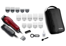 Andis Envy Combo Adjustable Blade Corded Clipper & Trimmer & Guides US-1, TC-2