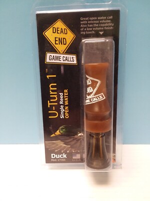 Dead End - UT001 - U-Turn 1 Single Reed Open Water Duck Call - New