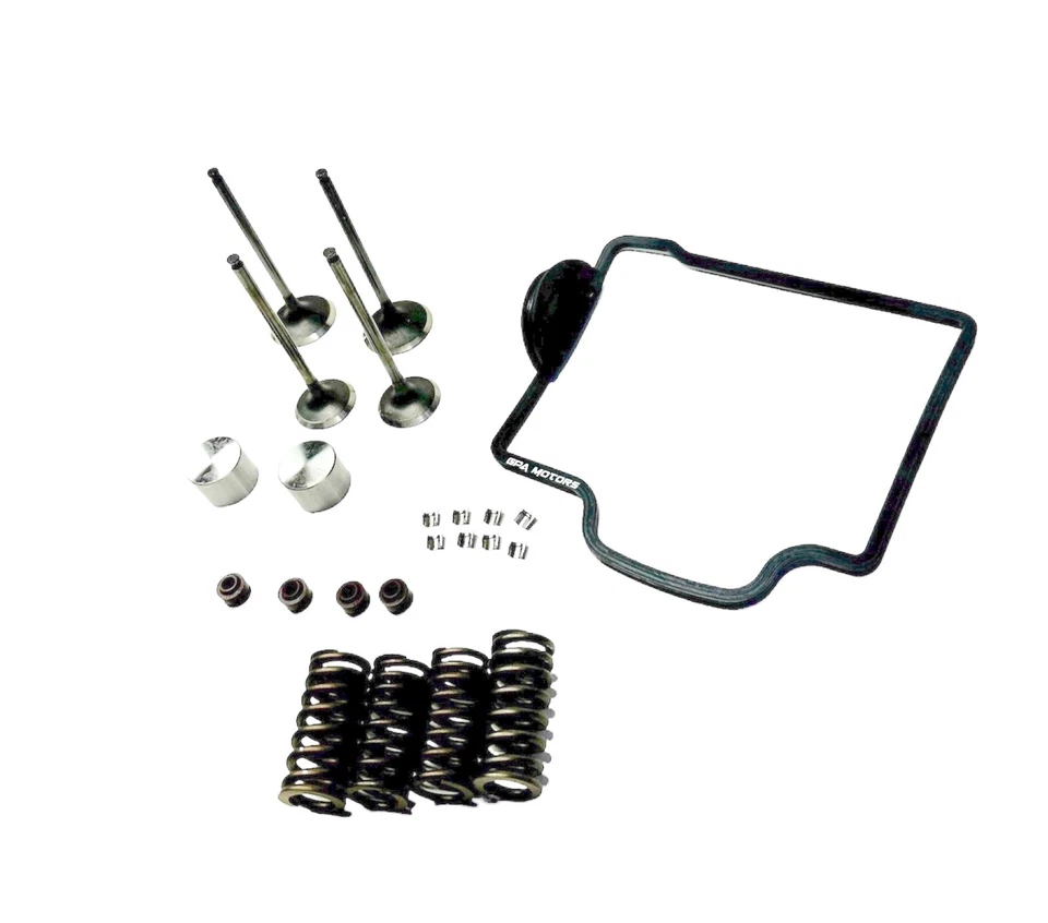 Junta de válvula de escape de admisión de cilindro compatible con Honda CRF250R CRF250X CRF250L (04-20) Foto 3 de 4