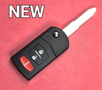 Aftermarket 2005 - 2015 Mazda 2 5 CX-7 CX-9 Remote Flip Key 3B BGBX1T478SKE12501