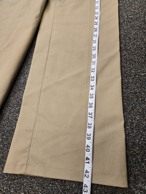 Vintage Sears Mens Pants Perma-Prest Twill Full Cut Work n
