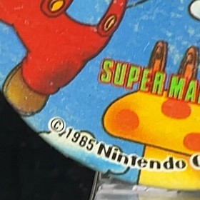 Mario Sky Stage Menko Super Mario Bros Famicom Card Nintendo 1985 NES Japanese