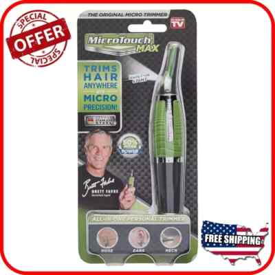 New MicroTouch Titanium MAX Lighted Personal Hair Personal All In One Trimmer