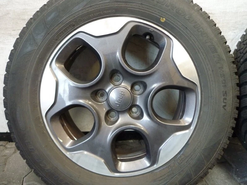 WINTERREIFEN ALUFELGEN ORIGINAL JEEP RENEGADE BU COMPASS MP MX 215/65 R16 8mm - Bild 2 von 4