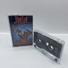 MEAT LOAF BAT OUT OF HELL II: BACK INTO HELL RARE US IMPORT Cassette Tape
