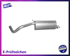 Endschalldämpfer für Seat Ibiza IV 1.6 Fließheck Auspuff Endtopf