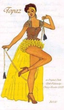 Cloth Art Doll Pattern "Topaz" By Mary Tressler