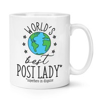 World's Best Post Damen 284Ml Becher Tasse Lustiger Witz Favorit Postbote
