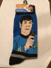 STAR TREK "MR.SPOCK" MĘSKIE SKARPETKI ZAŁOGOWE 10-13!