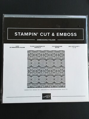 Stampin Up Sizzix Embossing Folders - PICK ONE RETIRED | eBay