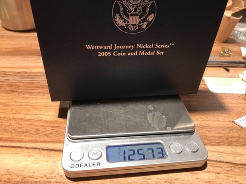 WESTWARD JOURNEY NICKEL SERIES 2005 COIN & MEDAL SET U.S. MINT - Picture 11 of 12