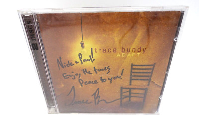 Adapt by Trace Bundy 2 Disc CD & DVD Set SIGNED AUTOGRAPHED Acoustic Ninja