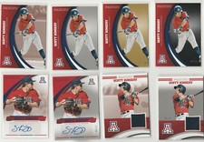 SCOTT KINGERY 2016 ARIZONA RAINBOW LOT (8) 2 AUTOS SILVER /99 BLACK /10 GOLD /25