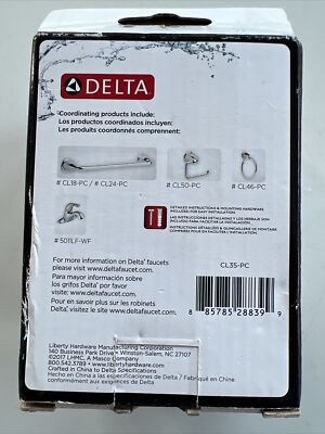 Moen Preston Toilettenpapierhalter In Chrom – DN8408CH, Offenes Design, Einfach Zu Montieren