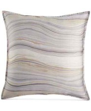 Hotel Collection Agate Wavy Striations 400 TC Pima Cotton Pillow Sham - EURO