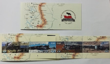Argentina 2022 Folleto Tren La Trochita Chubut Patagonia 100 años MNH