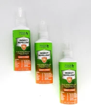 Personal Care Insect Repellent 3 Bottles 4oz Plant Based