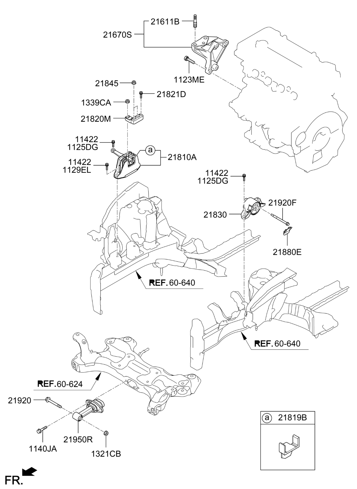 GENUINE BRAND NEW BRACKET-ROLL ROD SUITS HYUNDAI I30 N-LINE 2022-ONW 1 ...
