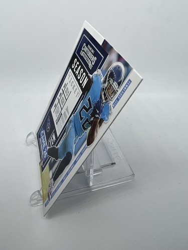 DERRICK HENRY 2020 Panini Contenders Season Ticket #11 Tennessee Titans - Afbeelding 3 van 4