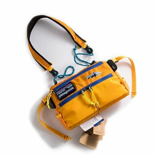 Patagoniai Lässige Handy Tasche Leicht Reise MiniPack Mehrfarbig Umschlag Tasche - Picture 6 of 25