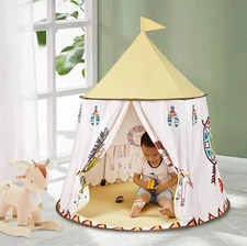 Kids Portable Play Tent/ Huge Indoor and Outdoors Castle / Teepee PlayHouse 