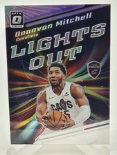Donovan Mitchell 2023-24 Panini Donruss Optic Lights Out Holo #9 Cavaliers