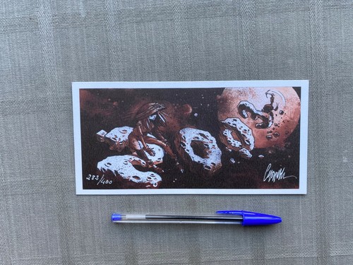 CROMWELL EX-LIBRIS ANITA BOMBA NUMÉROTÉ SIGNÉ 400 EX 10 x 21 cm EN ÉTAT NEUF - Photo 1 sur 2