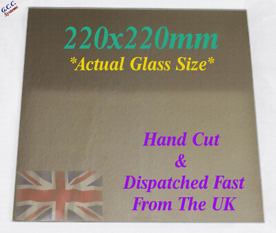 220 x 220 mm Spiegelglasplatte für beheizten 3D Drucker Bett Creality ANet Prusa