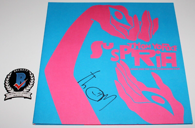 THOM YORKE RADIOHEAD SIGNED SUSPIRIA OST ALBUM VINYL RECORD