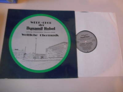 LP Klassik Werk Chor/Dynamit Nobel/Gilles - Weltliche Chormusik (18 Song) PRIVAT
