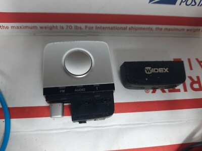 HEARING AIDS WIDEX FM-DEX LISTENING WIRELESS DEVICE AUDIO INPUT, AMPLIFIER ONLY