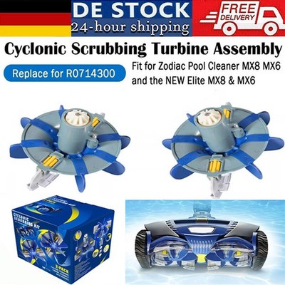 2Pcs R0714300 Cyclonic Scrubbing Kit for Zodiac MX8, MX6 Elite Pool Cleaners