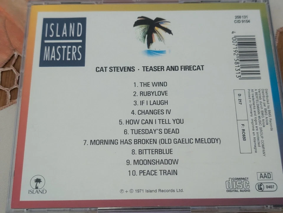 Cat Stevens - Teaser & Firecat - 1987 Morning has broken (Old Gaelic Melody) - Bild 4 von 4