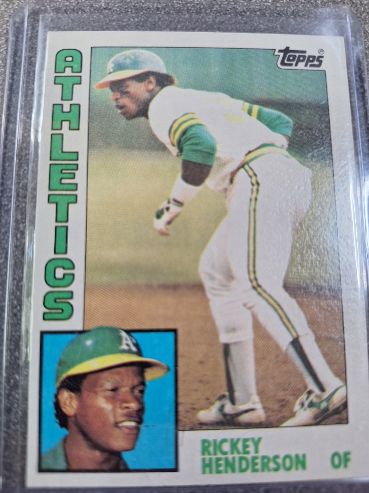 1984 Topps - Rickey Henderson #230 T100