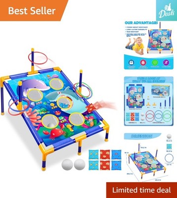 Fun and Engaging Bean Bag Toss Game for Kids - Ideal Birthday & Christmas Gift!