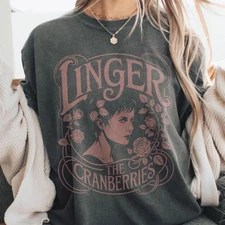 Linger The Cranberries Band 90s Unisex Men Women Classic T shirt NH25022