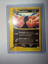 Pokemon Card Houndoom 15/147 Aquapolis Set Non Holo NM