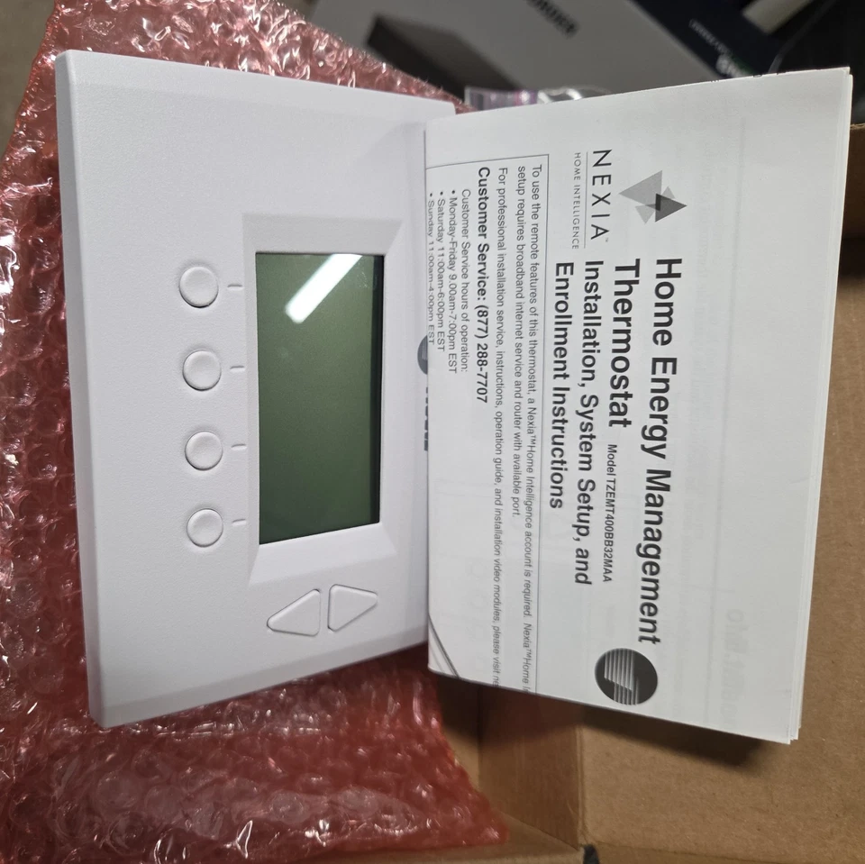 Trane Remote Energy Management Thermostat  TZ45 TZEMT400AB32MAA Z-Wave Smart - Image 3 of 3