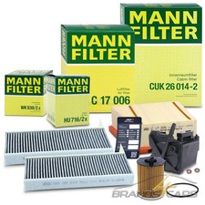 MANN-FILTER INSPEKTIONSPAKET FILTERSATZ B FÜR FORD FIESTA 6 1.6 TDCi AB BJ 08