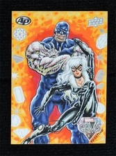 2016 Upper Deck Marvel Gems Artist Proof 1/1 Jim Faustino Auto Sketch p1l