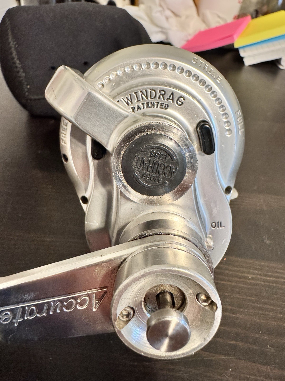 Accurate Boss Xtreme 500n 2 Speed Conventional Reel