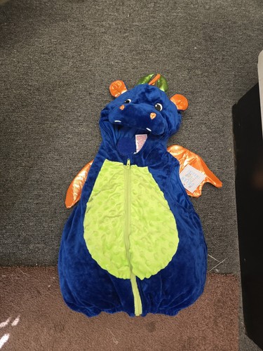 Dream Play Imagine Blue Dragon in Training Costume Infants Sz 6-9 Months