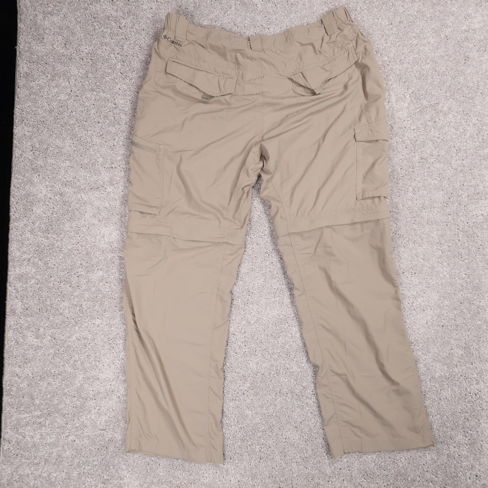 Columbia Convertible Cargo Pants Shorts Omni-Shade Sun Protection 38x30 thumbnail 4