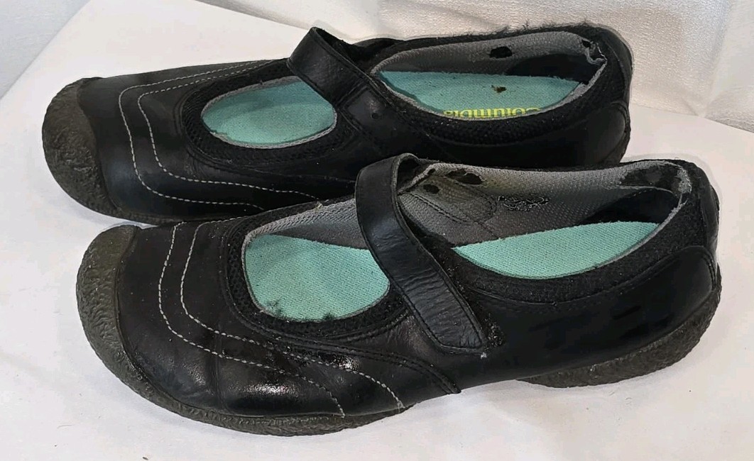 Scarpe Mary Jane Keen in pelle casual comode da donna taglia 8 5 US nere