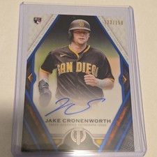 Topps Tribute 2021 Tribute Autographs Jake Cronenworth TA-JCR Auto RC Blue/150