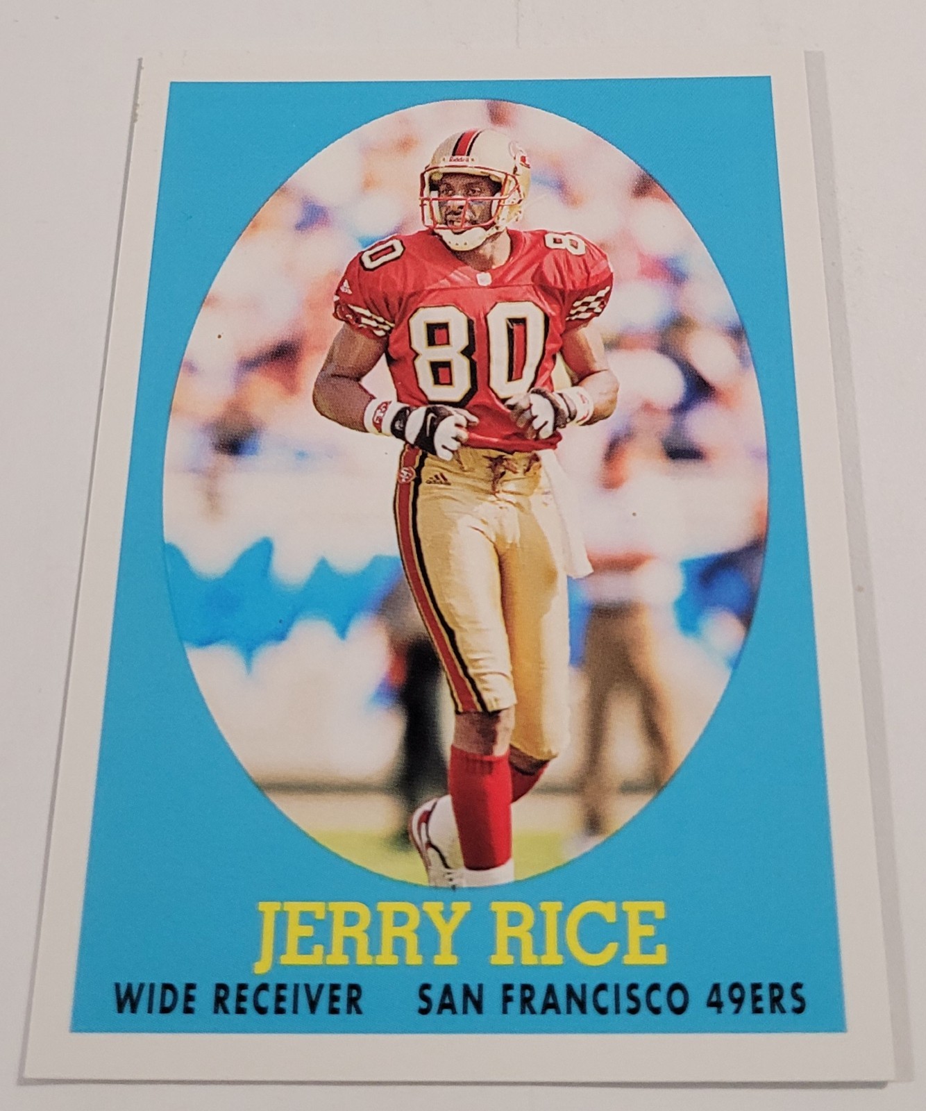 2007 Topps Turn Back The Clock #19 Jerry Rice San Fransico 49ers